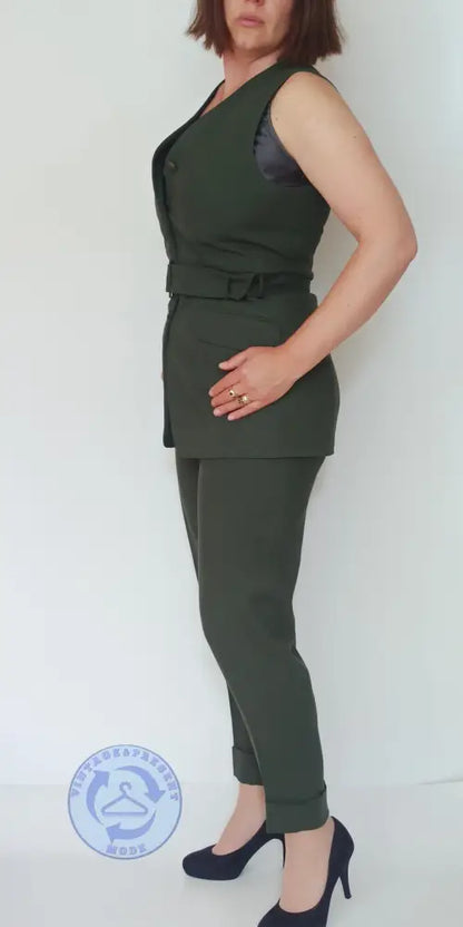 Kostüm 3er Set von Positiv Gr. 36/38 - Business Anzug Kostüm 3er Set von Positiv Gr. 36/38 - Vintage&Present Mode Bekleidung & Accessoires