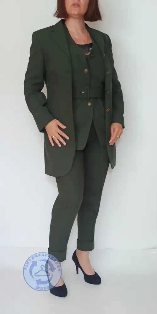 Kostüm 3er Set von Positiv Gr. 36/38 - Business Anzug Kostüm 3er Set von Positiv Gr. 36/38 - Vintage&Present Mode Bekleidung & Accessoires