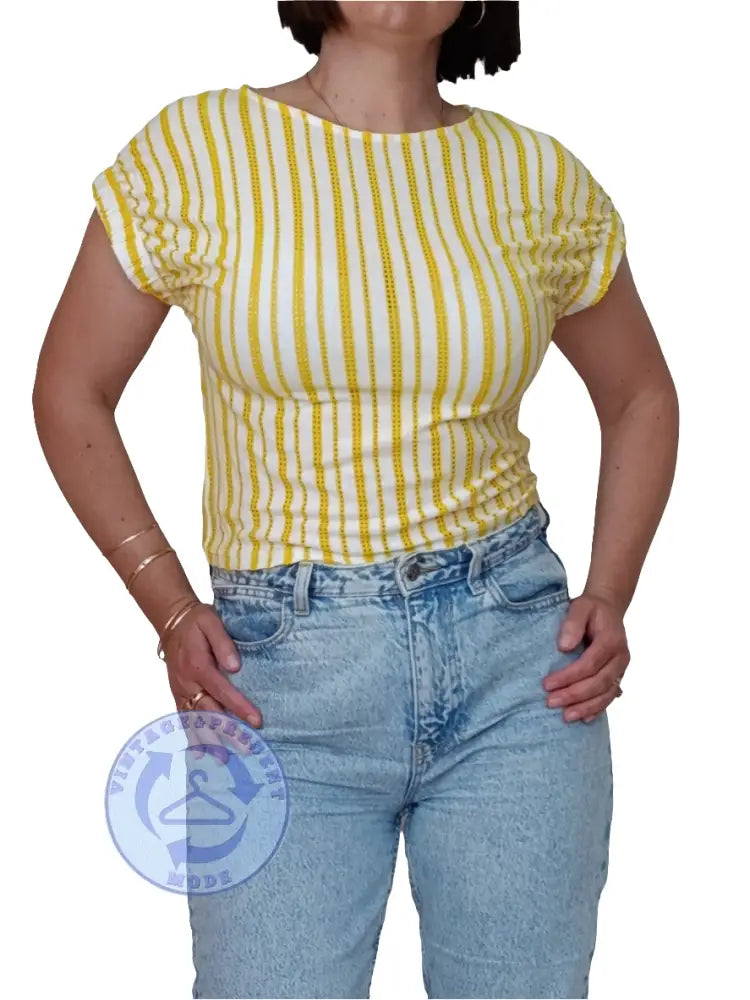 T-Shirt Promod Gr.36 - T-Shirt T-Shirt Promod Gr.36 - Vintage&Present Mode Shirts & Tops