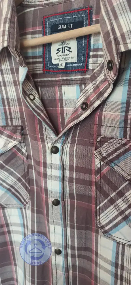 Hemd Retro Gr. XXL - Hemd Hemd Retro Gr. XXL - Vintage&Present Mode