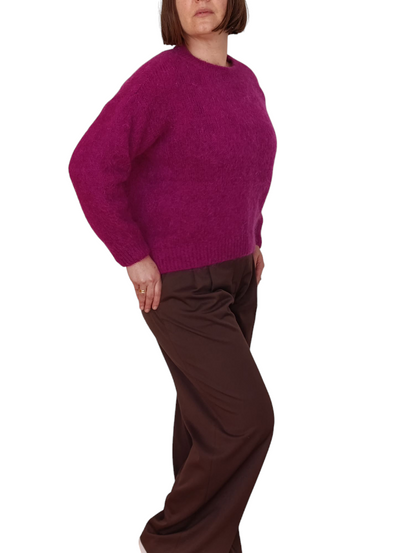 Pullover aus Mohair Gr.40