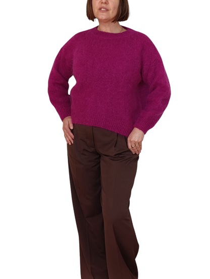 Pullover aus Mohair Gr.40