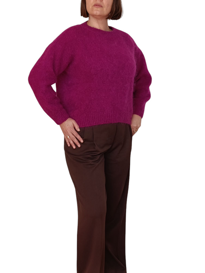 Pullover aus Mohair Gr.40