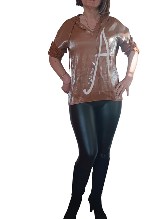 Designer Bluse Gr. 38