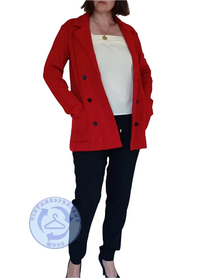 Strickjacke Blazer Evan Pull Gr.M - Strickjacke Strickjacke Blazer Evan Pull Gr.M - Vintage&Present Mode