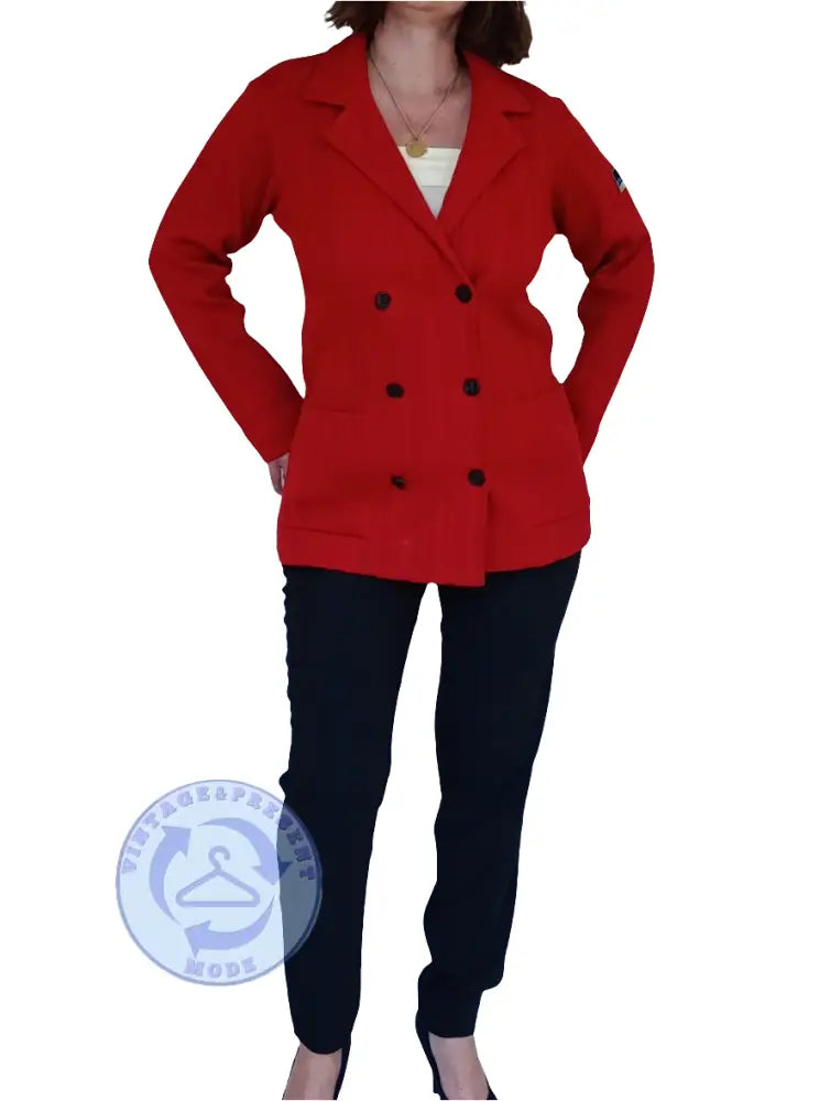 Strickjacke Blazer Evan Pull Gr.M - Strickjacke Strickjacke Blazer Evan Pull Gr.M - Vintage&Present Mode