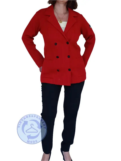 Strickjacke Blazer Evan Pull Gr.M - Strickjacke Strickjacke Blazer Evan Pull Gr.M - Vintage&Present Mode