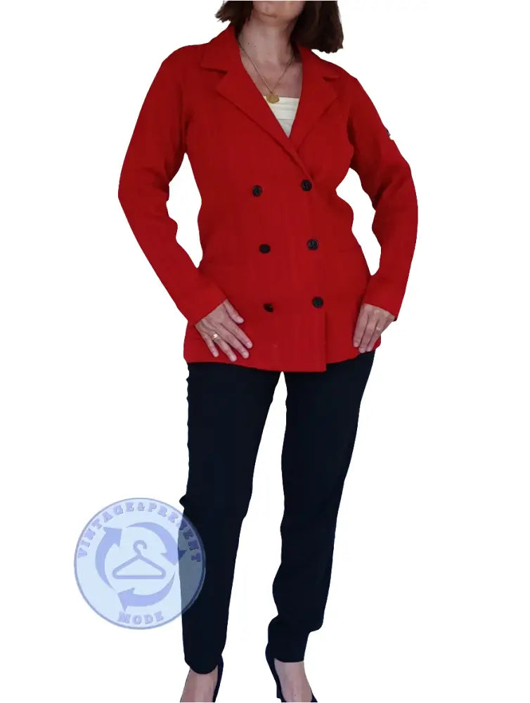 Strickjacke Blazer Evan Pull Gr.M - Strickjacke Strickjacke Blazer Evan Pull Gr.M - Vintage&Present Mode