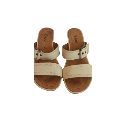 Sandale Latschen Gabor Gr. 37,5 - Latschen Sandale Latschen Gabor Gr. 37,5 - Vintage&Present Mode Schuhe