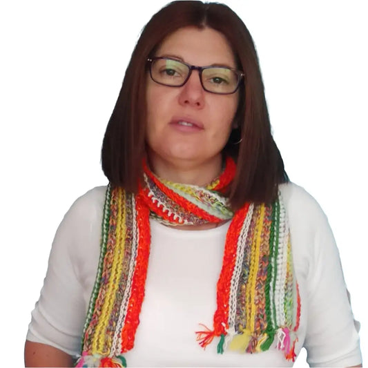 Schal 100% Handmade - Schals & Tücher Schal 100% Handmade - Vintage&Present Mode Schals & Halstücher