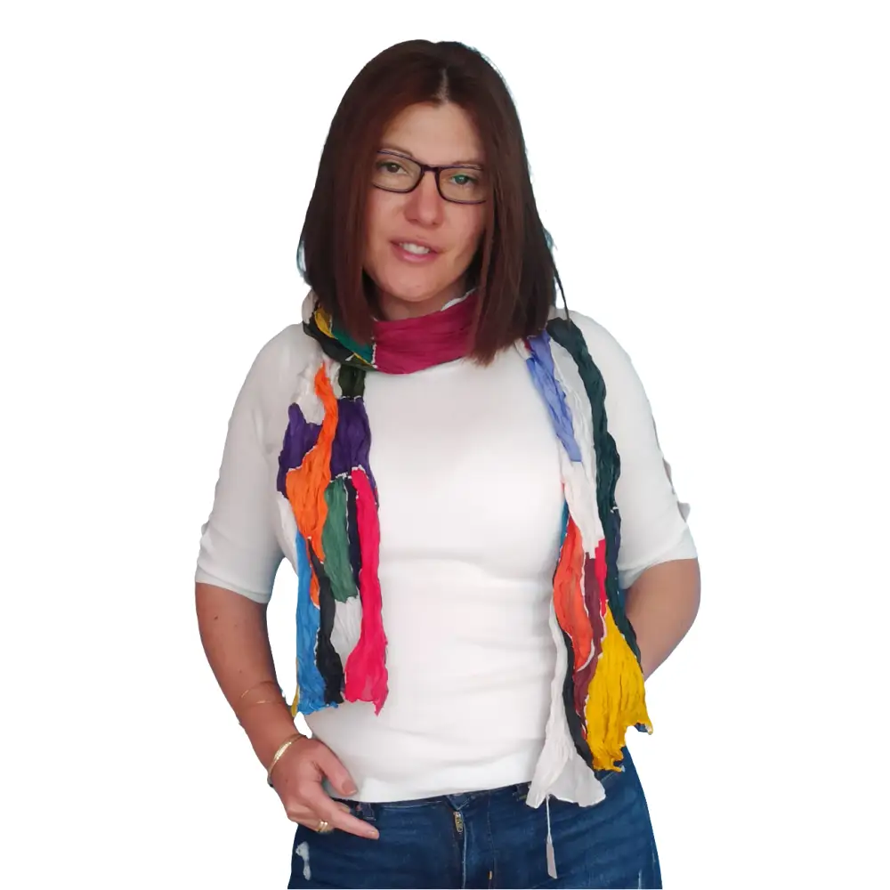 Schal 100% Handmade - Schals & Tücher Schal 100% Handmade - Vintage&Present Mode Schals & Halstücher