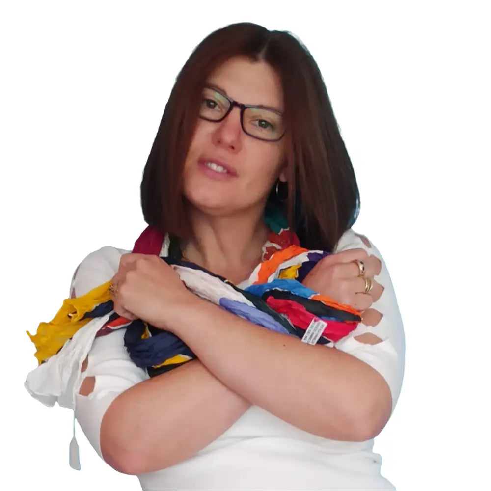 Schal 100% Handmade - Schals & Tücher Schal 100% Handmade - Vintage&Present Mode Schals & Halstücher