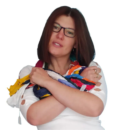 Schal 100% Handmade - Schals & Tücher Schal 100% Handmade - Vintage&Present Mode Schals & Halstücher