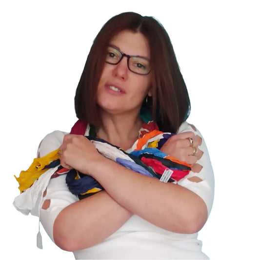 Schal 100% Handmade - Schals & Tücher Schal 100% Handmade - Vintage&Present Mode Schals & Halstücher