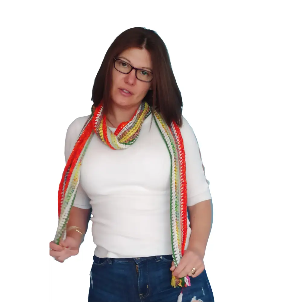 Schal 100% Handmade - Schals & Tücher Schal 100% Handmade - Vintage&Present Mode Schals & Halstücher