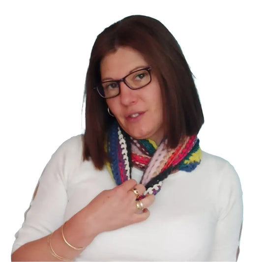 Schal 100% Handmade - Schals & Tücher Schal 100% Handmade - Vintage&Present Mode Schals & Halstücher