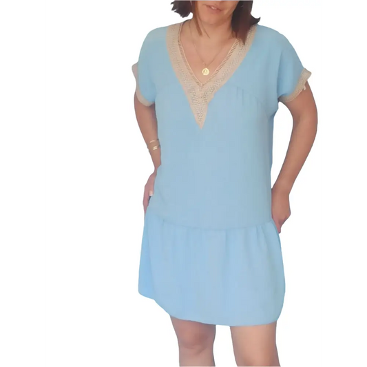 Sommerkleid Gr. L-XL - Sommerkleid Sommerkleid Gr. L-XL - Vintage&Present Mode Kleider