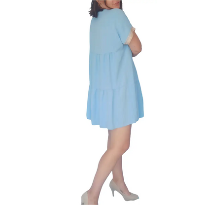 Sommerkleid Gr. L-XL - Sommerkleid Sommerkleid Gr. L-XL - Vintage&Present Mode Kleider