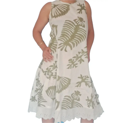 Sommerkleid Gr. L-XL - Sommerkleid Sommerkleid Gr. L-XL - Vintage&Present Mode Kleider