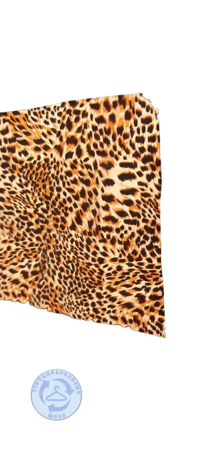 Blaues T-Shirt mit Leopard-Print-Grafik und Wort Always, Größe L gebraucht