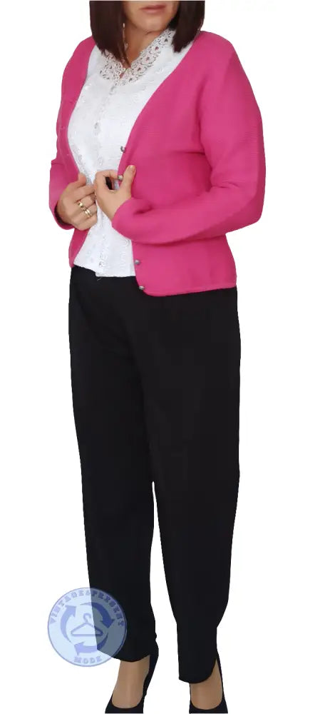 Strickjacke Gr. 32 - Trachtenjacke Strickjacke Gr. 32 - Vintage&Present Mode Traditionelle & Festkleidung