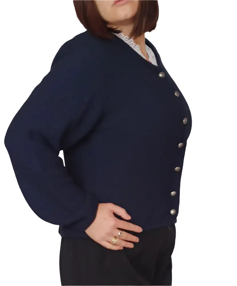 Strickjacke Gr. 42 - Trachtenjacke Strickjacke Gr. 42 - Vintage&Present Mode Traditionelle & Festkleidung