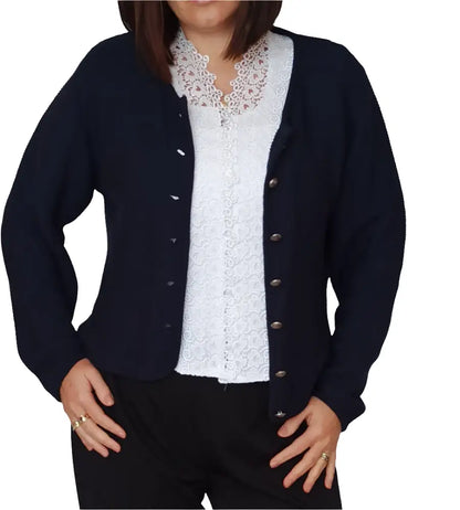 Strickjacke Gr. 42 - Trachtenjacke Strickjacke Gr. 42 - Vintage&Present Mode Traditionelle & Festkleidung