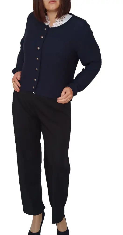 Strickjacke Gr. 42 - Trachtenjacke Strickjacke Gr. 42 - Vintage&Present Mode Traditionelle & Festkleidung