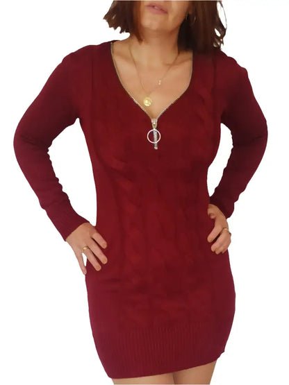 Minikleid Gr. S - Strickkleid Minikleid Gr. S - Vintage&Present Mode Kleider