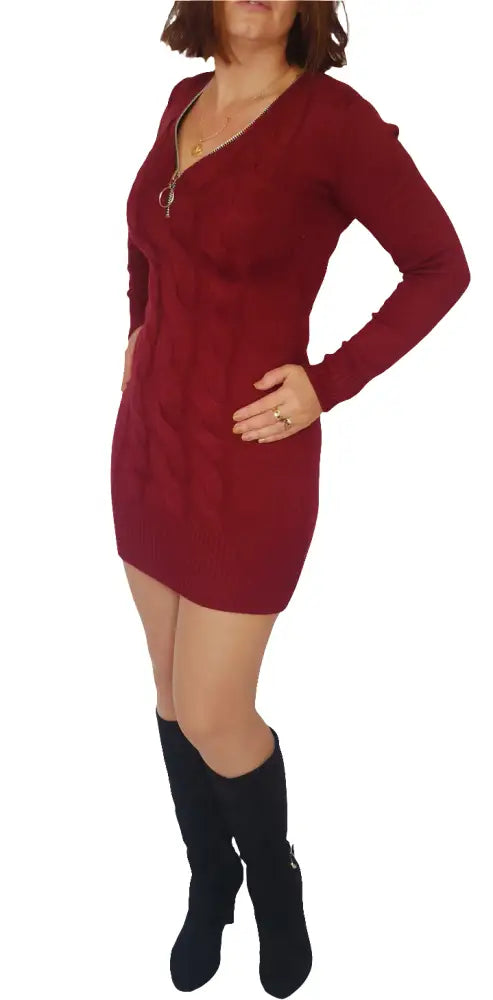 Minikleid Gr. S - Strickkleid Minikleid Gr. S - Vintage&Present Mode Kleider