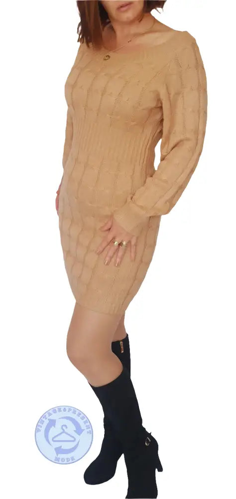 Minikleid Gr. M - Strickkleid Minikleid Gr. M - Vintage&Present Mode Kleider