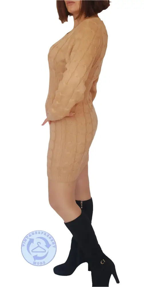 Minikleid Gr. M - Strickkleid Minikleid Gr. M - Vintage&Present Mode Kleider