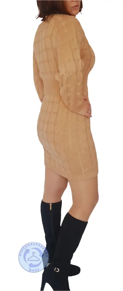 Minikleid Gr. M - Strickkleid Minikleid Gr. M - Vintage&Present Mode Kleider