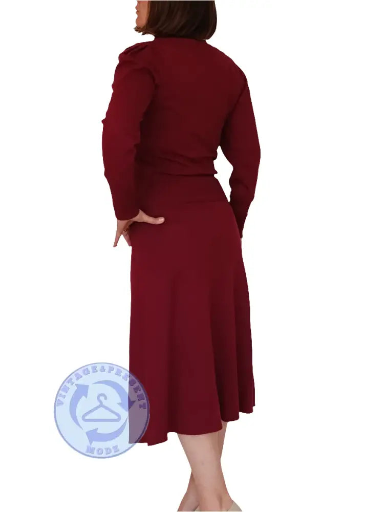 Maxirock + Pullover (Set)Gr.40 - Strick Maxirock + Pullover (Set)Gr.40 - Vintage&Present Mode Kombinationen