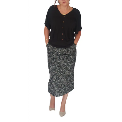 Strickrock von Zara Gr. M - Rock Strickrock von Zara Gr. M - Vintage&Present Mode Lange Röcke