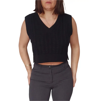 Strickweste Gr. L - Strickweste Strickweste Gr. L - Vintage&Present Mode Westen