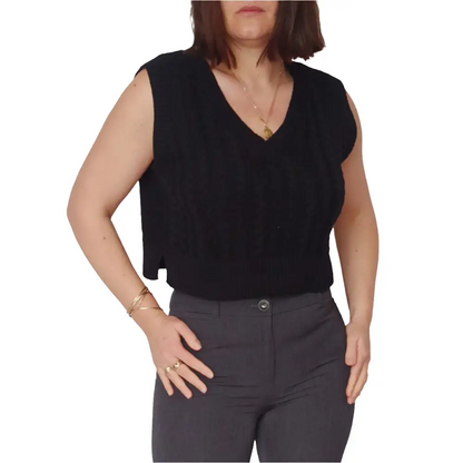 Strickweste Gr. L - Strickweste Strickweste Gr. L - Vintage&Present Mode Westen