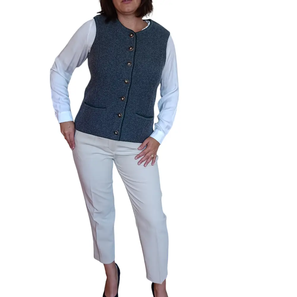 Strickweste Moser Gr.42 - Trainingsjacke Strickweste Moser Gr.42 - Vintage&Present Mode Traditionelle & Festkleidung