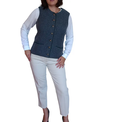 Strickweste Moser Gr.42 - Trainingsjacke Strickweste Moser Gr.42 - Vintage&Present Mode Traditionelle & Festkleidung