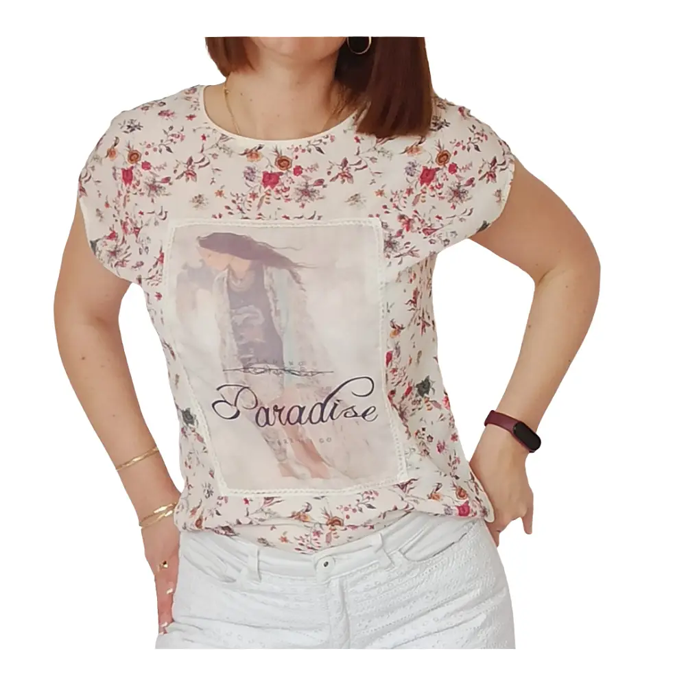 T-Shirt Orsay Gr. L - T-Shirt T-Shirt Orsay Gr. L - Vintage&Present Mode