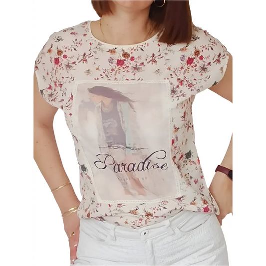 T-Shirt Orsay Gr. L - T-Shirt T-Shirt Orsay Gr. L - Vintage&Present Mode