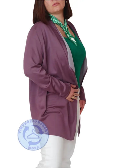 Übergangsjacke Taifun Gr. 46 - Strickjacke Übergangsjacke Taifun Gr. 46 - Vintage&Present Mode Bekleidung