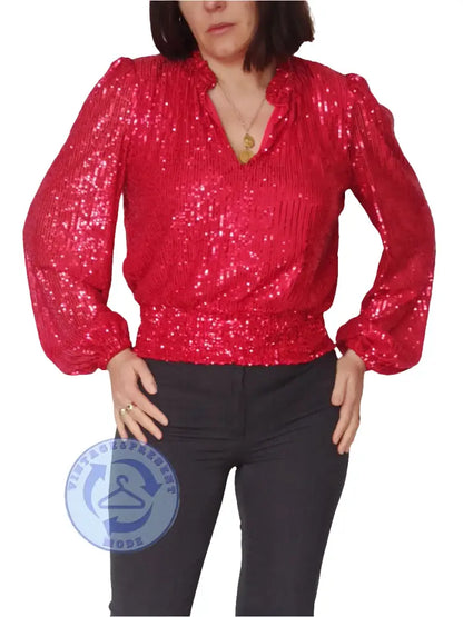 Langarmshirt Tamara H. Gr M - Bluse Langarmshirt Tamara H. Gr M - Vintage&Present Mode