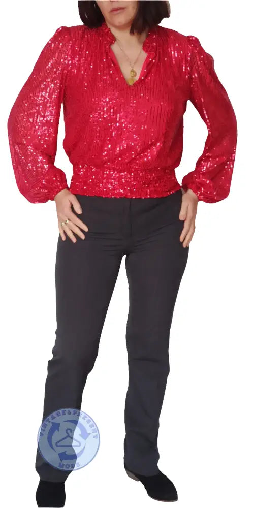 Langarmshirt Tamara H. Gr M - Bluse Langarmshirt Tamara H. Gr M - Vintage&Present Mode