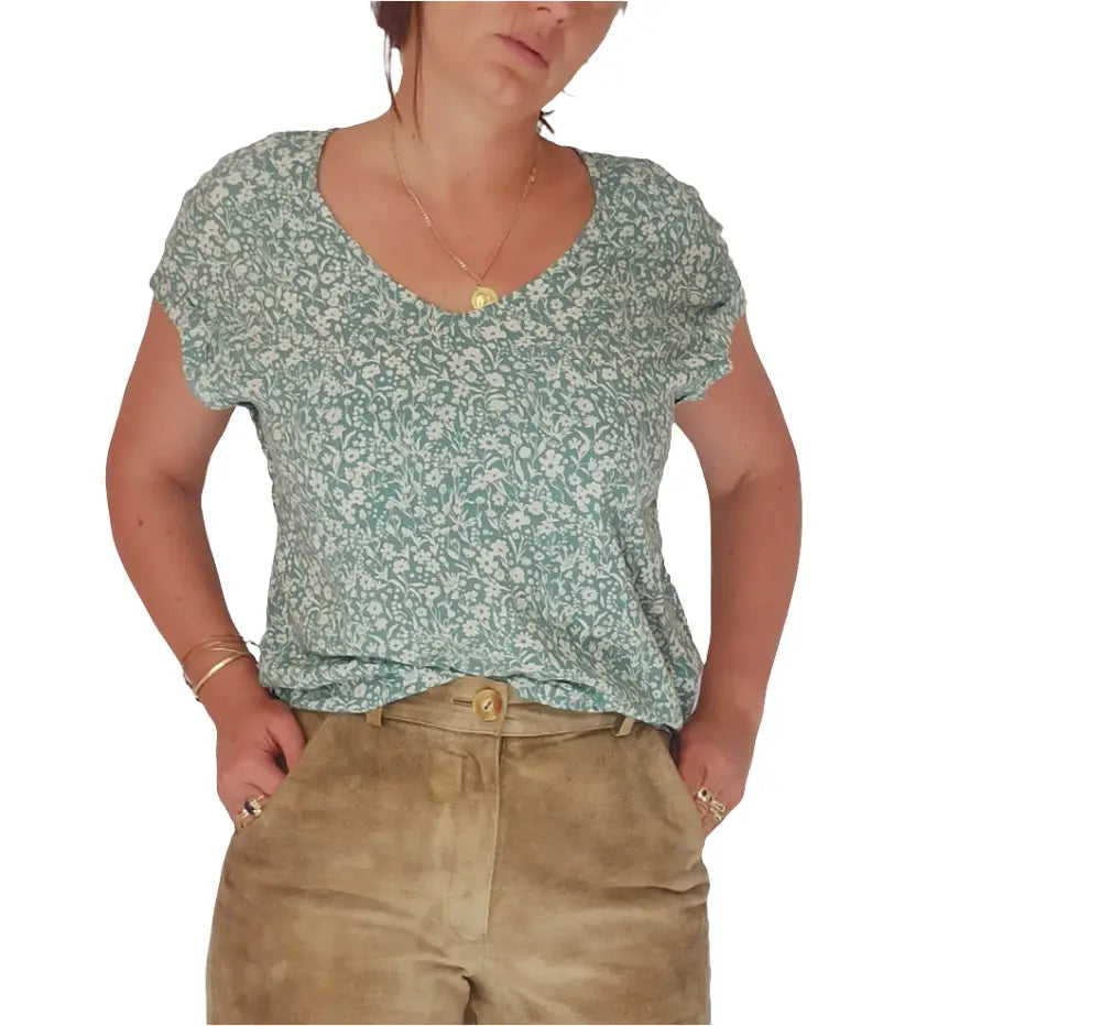 T-Shirt von Tom Tailor Gr. S - T-Shirt T-Shirt von Tom Tailor Gr. S - Vintage&Present Mode Shirts & Tops