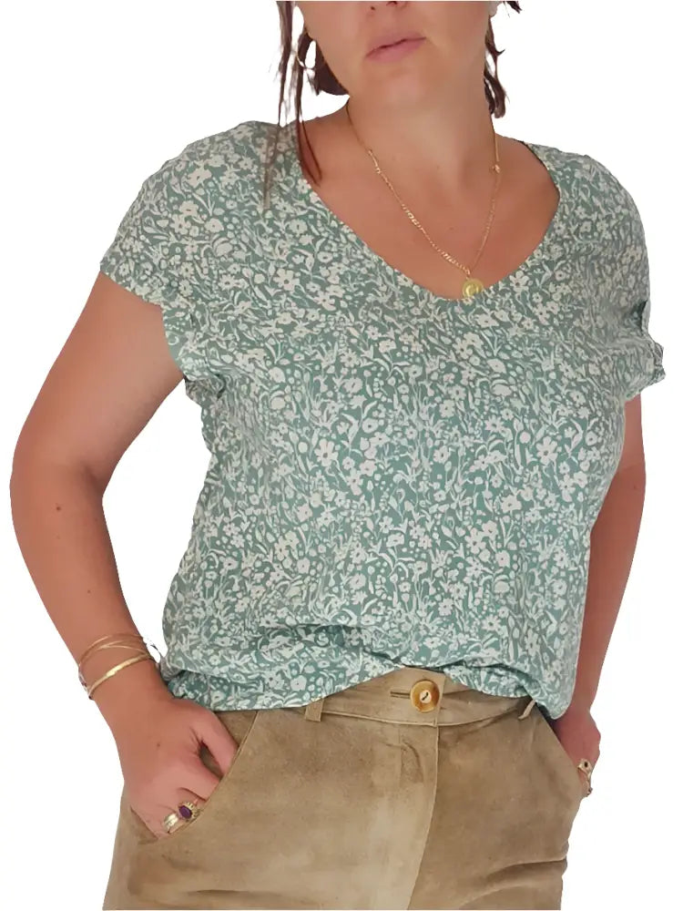 T-Shirt von Tom Tailor Gr. S - T-Shirt T-Shirt von Tom Tailor Gr. S - Vintage&Present Mode Shirts & Tops