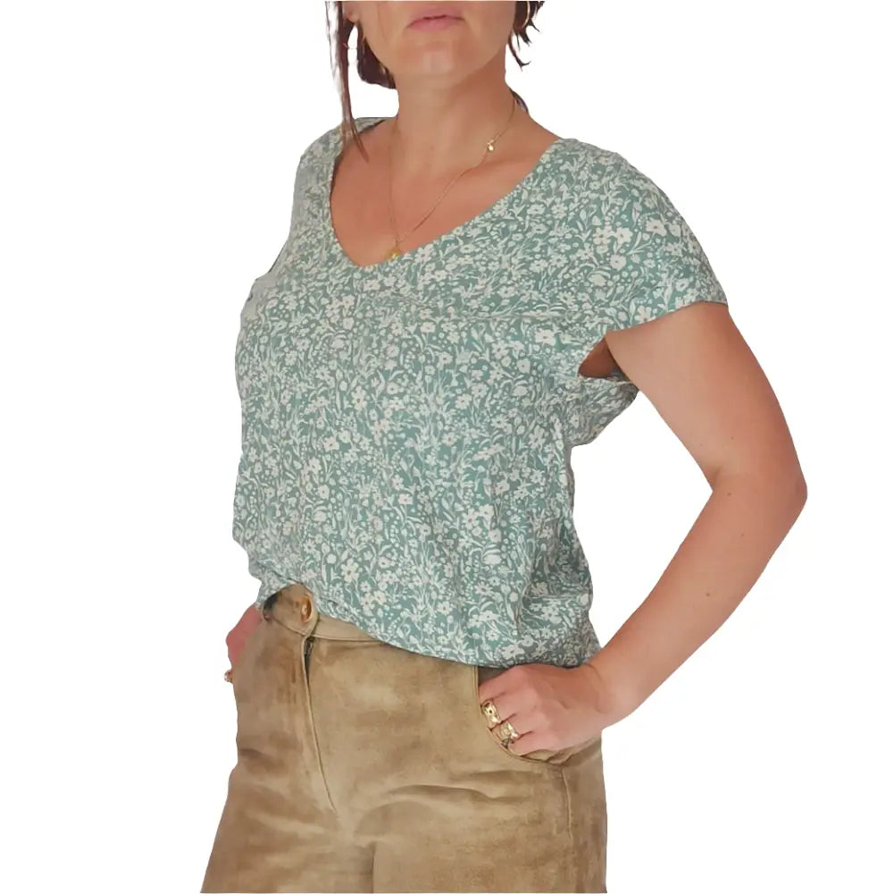 T-Shirt von Tom Tailor Gr. S - T-Shirt T-Shirt von Tom Tailor Gr. S - Vintage&Present Mode Shirts & Tops