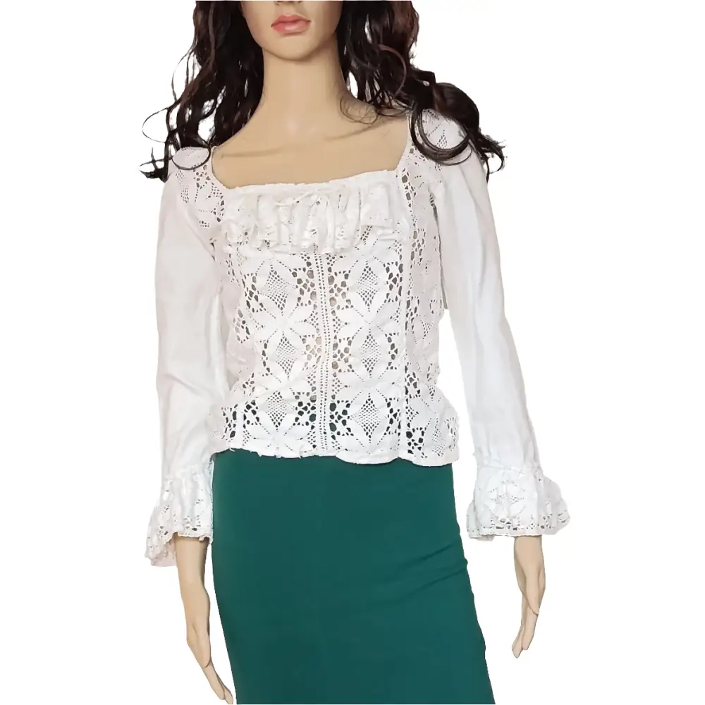 Trachtenbluse Gr. 34 - Trachtenhemd Trachtenbluse Gr. 34 - Vintage&Present Mode