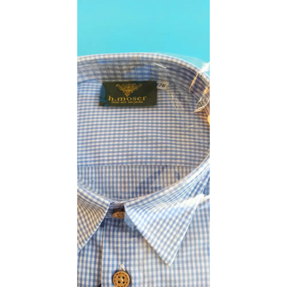 Trachtenhemd Moser Gr. 176 - Trachtenhemd Trachtenhemd Moser Gr. 176 - Vintage&Present Mode Traditionelle & Festkleidung