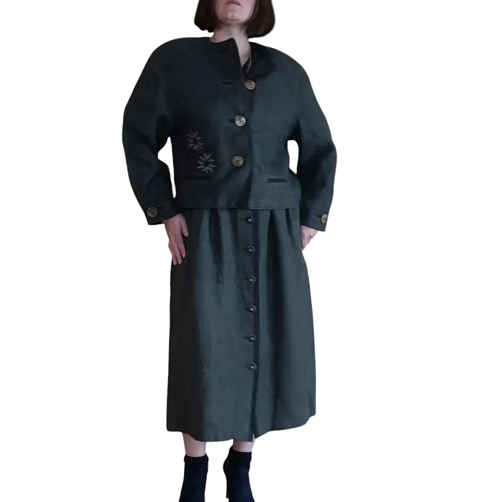 Trachtenkleid + Jacke Gr. 42 - Trachtenkleid Trachtenkleid + Jacke Gr. 42 - Vintage&Present Mode Traditionelle & Festkleidung